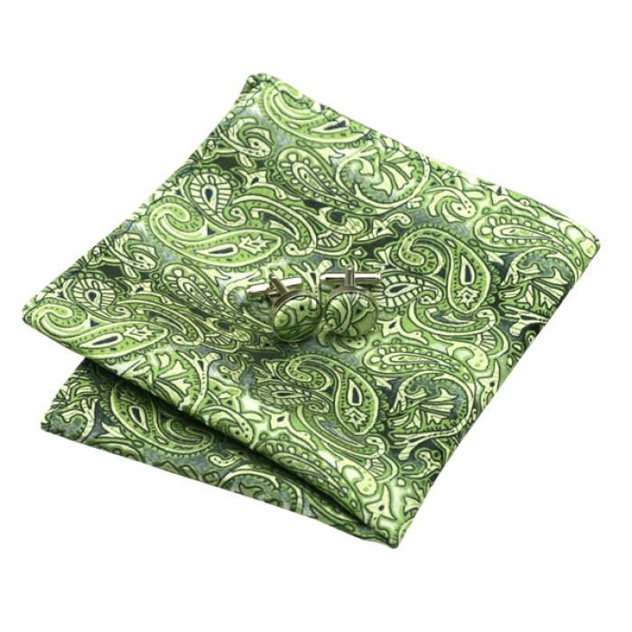 Подарочный набор с оттенками зеленого цвета