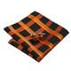 Подарочный набор черный в оранжевые полоски