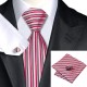 Подарункова краватка в вертикальну смугу