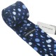 Подарочный галстук синий в горошек (Италия)