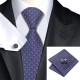 Подарочный галстук фиолетовый -универсальный