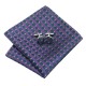Подарочный галстук фиолетовый -универсальный