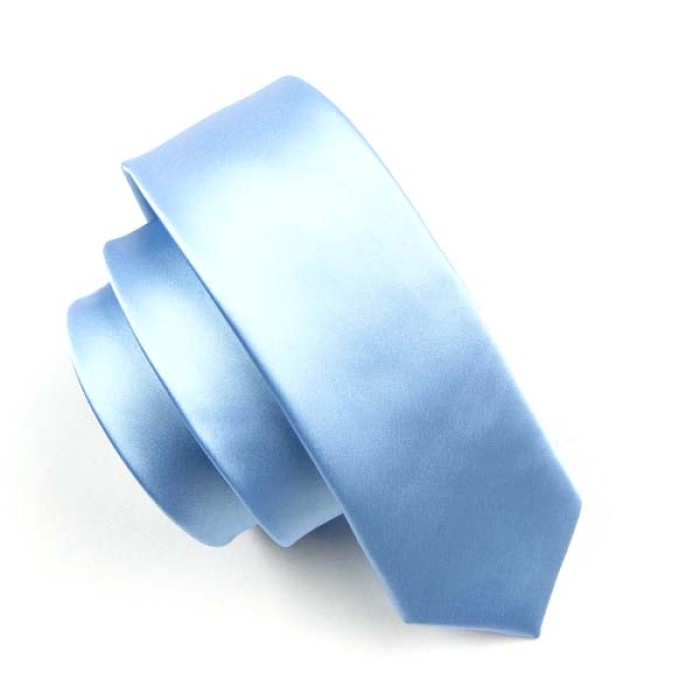 Краватка вузька блакитна