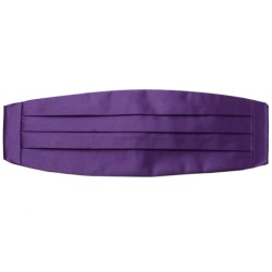 Пояс камербанд темно-фіолетовий (кушак)