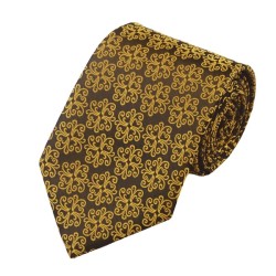 Краватка з золотими візерунками