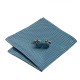 Подарункова краватка блакитна в ромбик (JASON＆VOGUE)