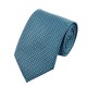 Подарочный галстук голубой в ромбик (JASON＆VOGUE)