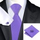 Подарочный набор ярко-фиолетовый в модный квадратик
