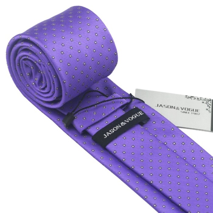 Подарочный набор ярко-фиолетовый в модный квадратик