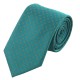 Краватка синьо-зелений в квадратик + платок і запонки