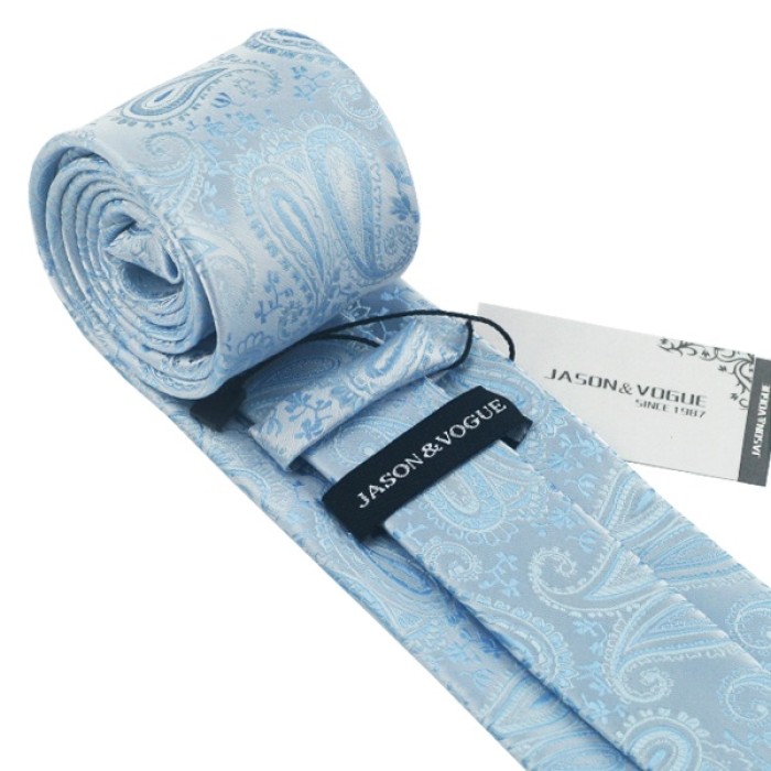 Краватка подарункова голуба в узорах