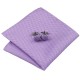Краватка сиренево-фіолетова класична