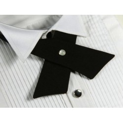 Кросс галстук черный