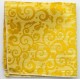 Желтая галстук-бабочка в абстракциях с платком