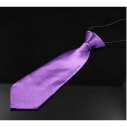 Краватка фіолетова на резинці