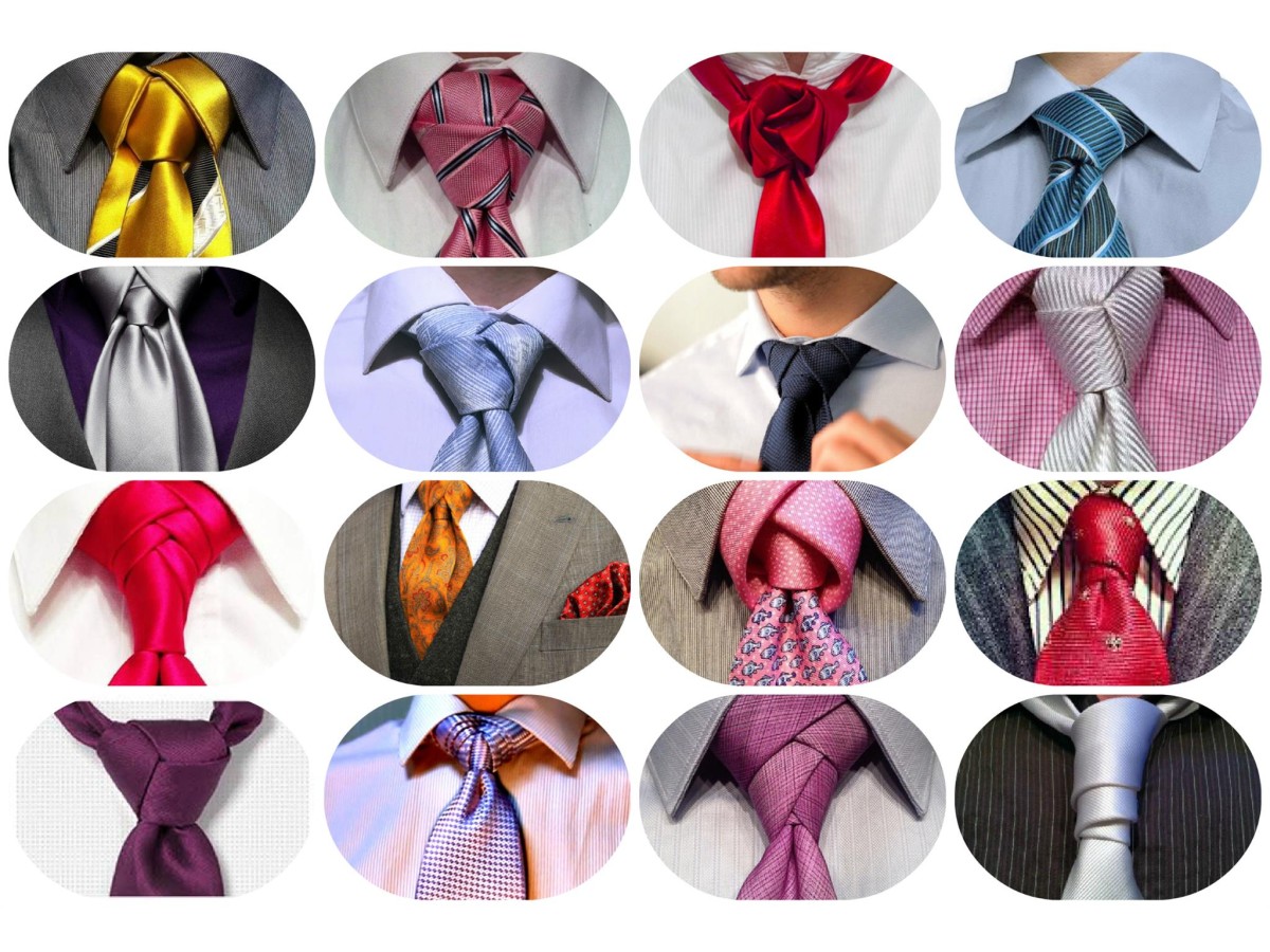 Узлы галстуков: основные виды узлов. Инструкция как завязать мужской галстук