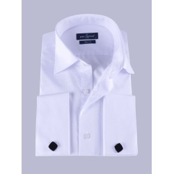 Классическая белая рубашка 140D