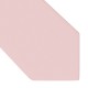 Галстук розовый кварц узкий матовый в трех размерах
