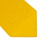 Галстук желтый узкий матовый в трех размерах