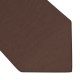 Галстук трюфельно-коричневый узкий матовый в трех размерах