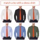 Краватка гарбузова вузька матова в трьох розмірах 