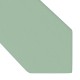 Краватка блідо-зелена вузька матова в трьох розмірах 