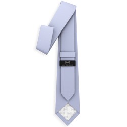 Краватка лавандова оксфорд в трьох розмірах 
