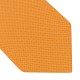 Галстук оранжевый оксфорд в трех размерах