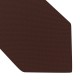 Галстук коричневый оксфорд в трех размерах