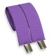 Подтяжки однотонные узкие фиолетового цвета в 4-х размерах
