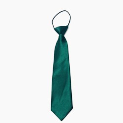 Краватка зелена однотонна