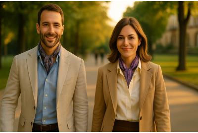 Аскот (day cravat) з пейзлі: як носити і зав’язати