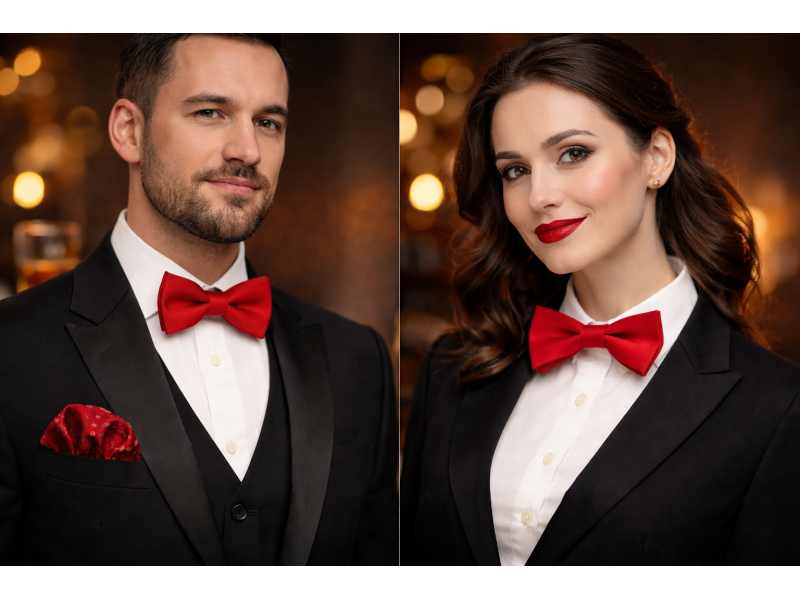 Красная галстук-бабочка: как выбрать и создать стильный образ