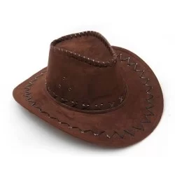 Шляпа темно-коричнева ковбойська Cowboy hat