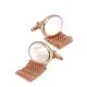 Запонки елітні Luxury Chain Cufflinks золотисті