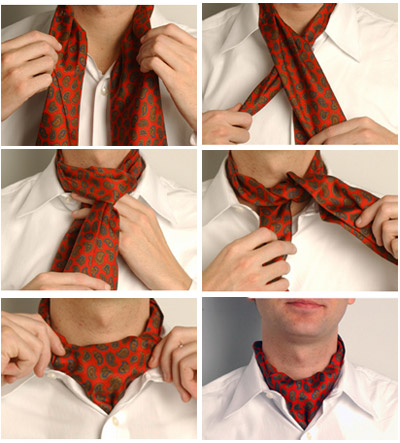 галстук платок мужской